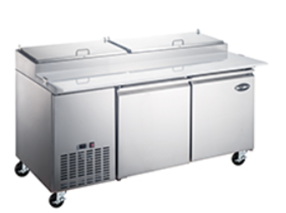 Commercial Restaurant Refrigerated Prep Table Cooler Freezer Refrigerator Pizza Prep Table Sandwich Prep Table Salad Prep Table Mega Top Prep Table 