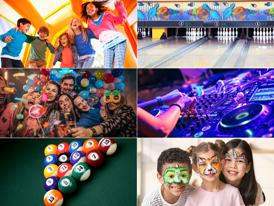 Professional website design for the events and entertainment industry.