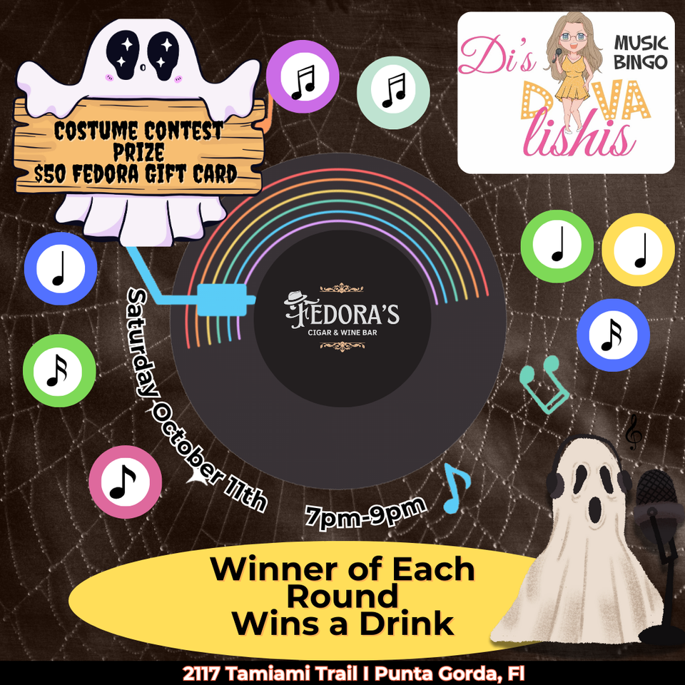 Music bingo october 2025