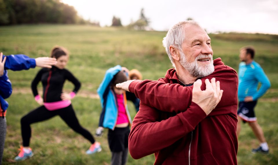 Exercise and movement like stretching and group fitness are key lifestyle changes to reduce high blood pressure