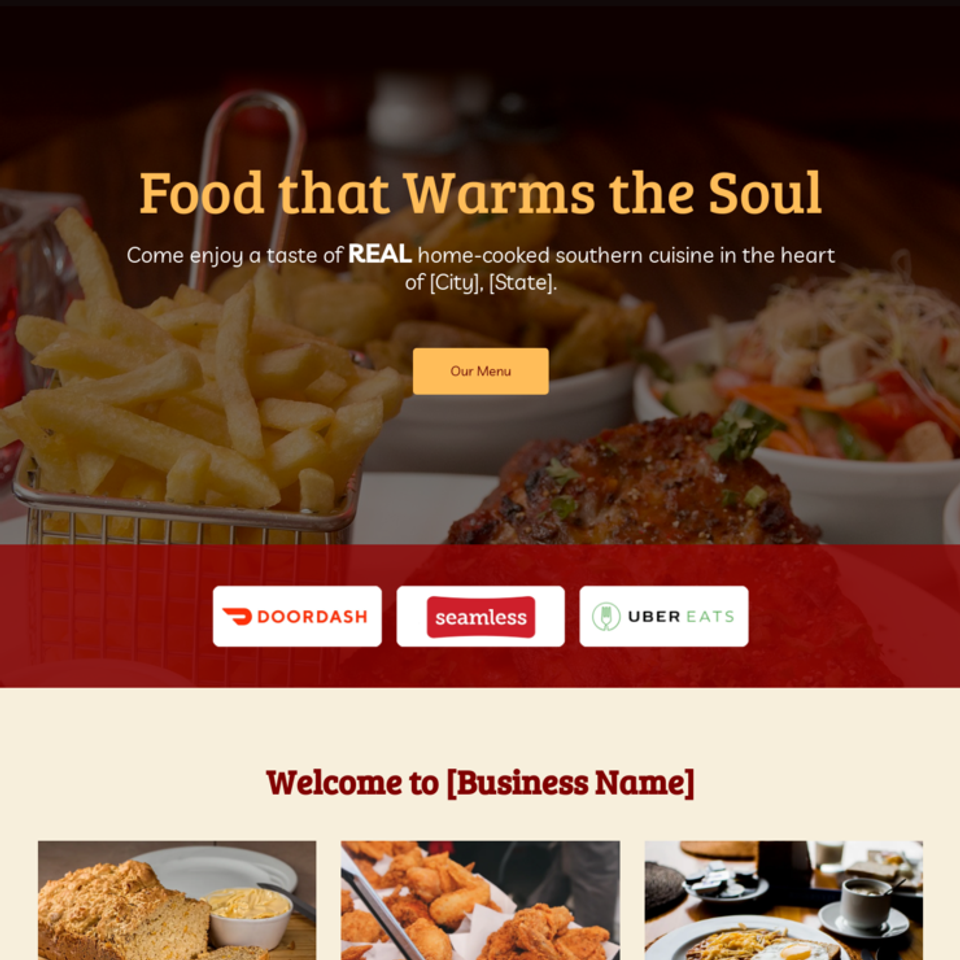 Soul food restaurant