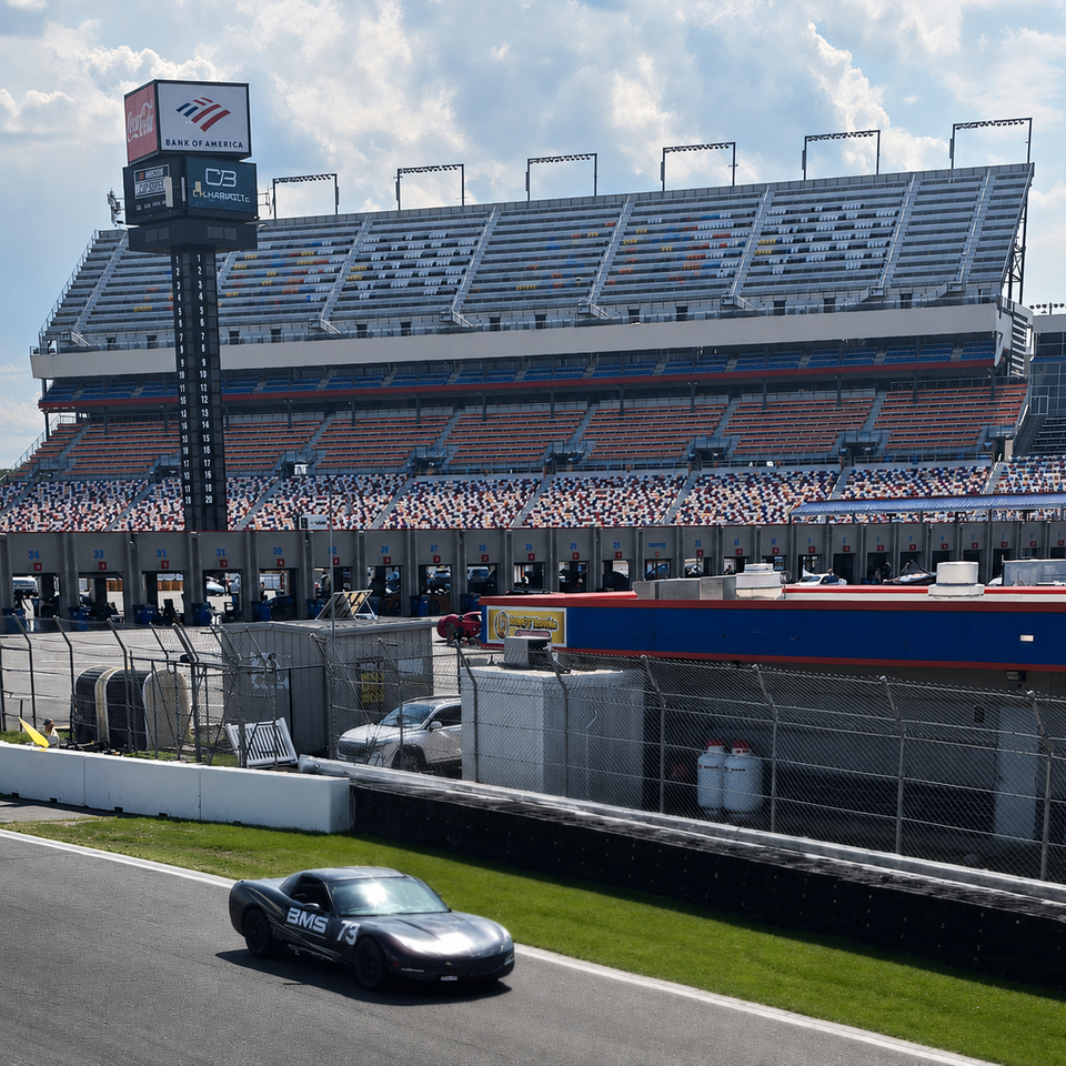 Bennett Motorsports Support paddock setup with trackside logistics at Carolina Motorsports Park