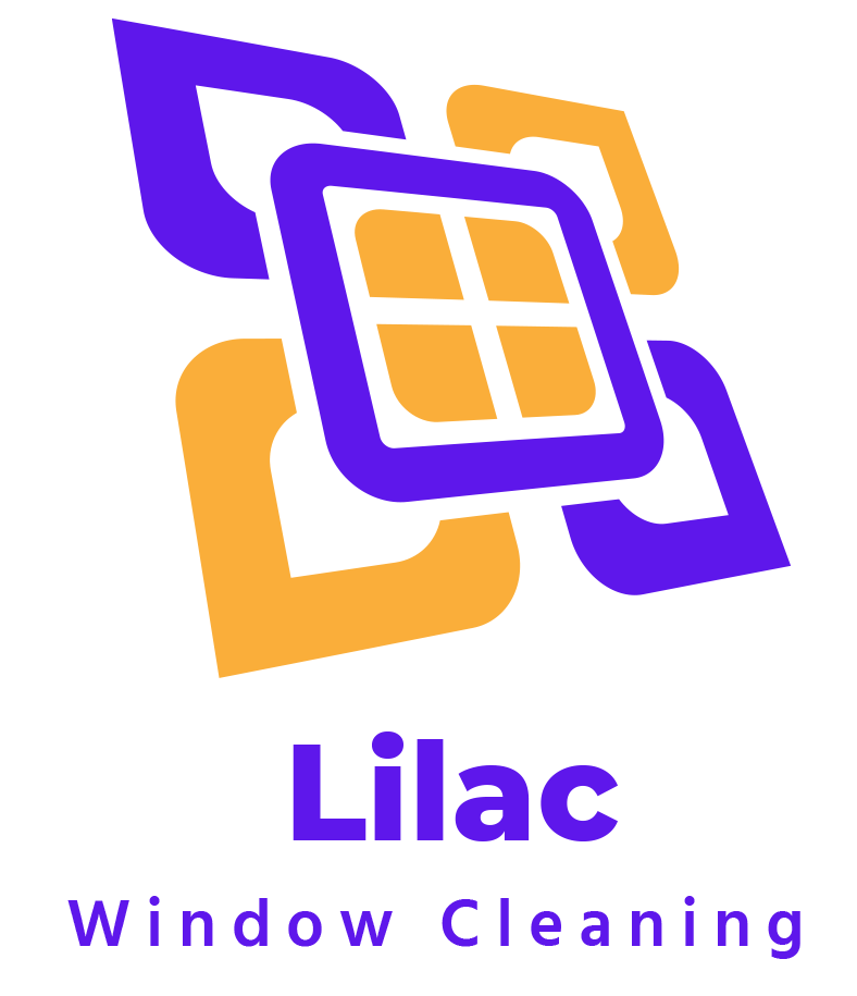 Lilac window cleaning