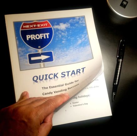 Quick Start guide has plenty of valuable instruction on how to run a vending route