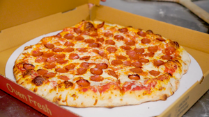 Pizza in box