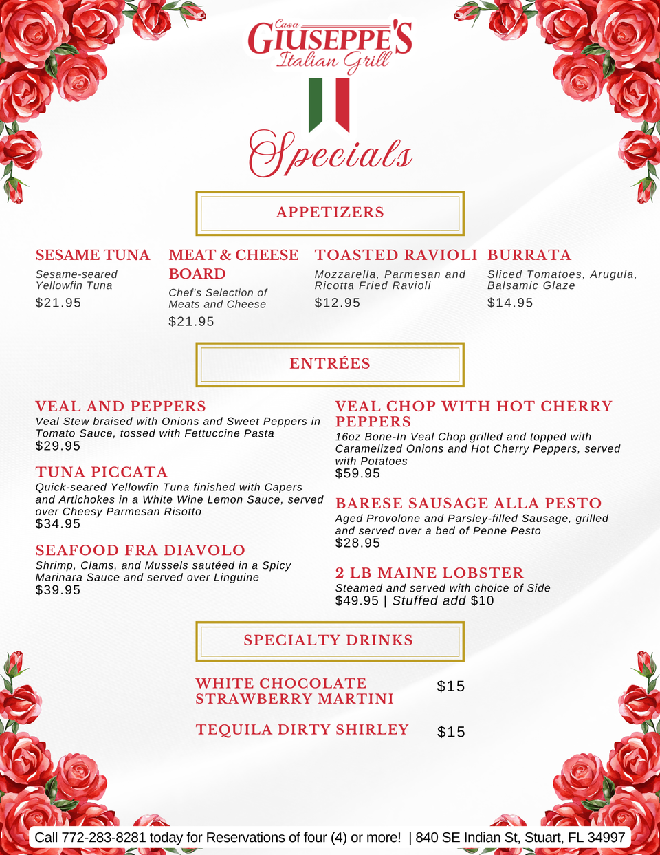 Cg specials for social