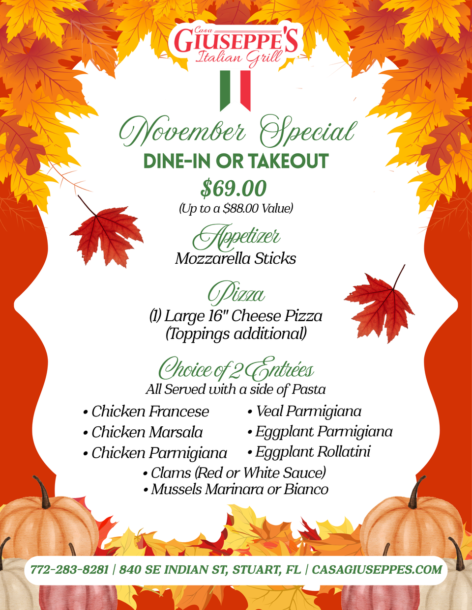 Cg november 2025 special dine in and takeout specials (1)