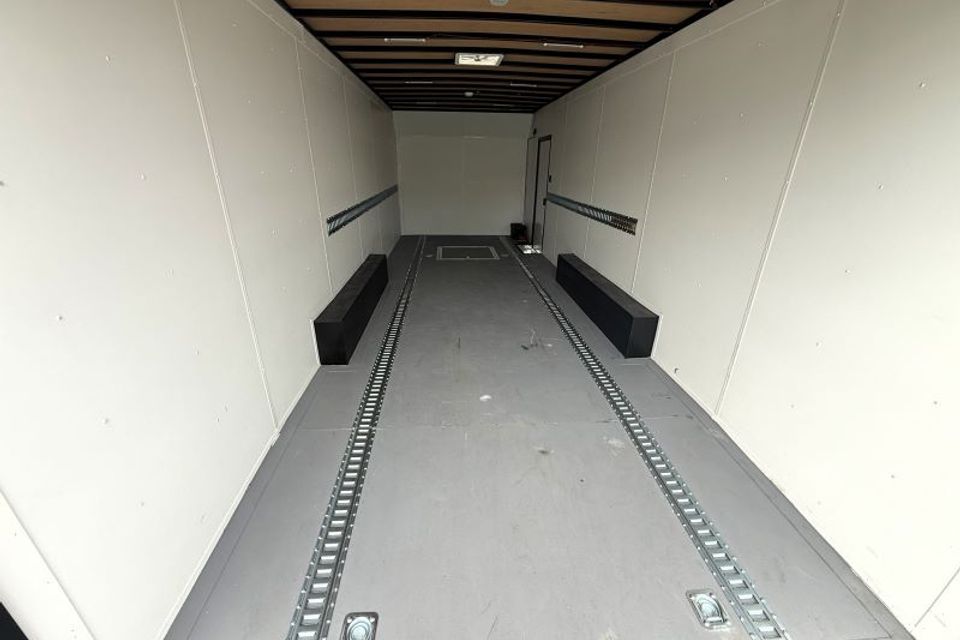 8.5x24 Enclosed Car Hauler (interior)