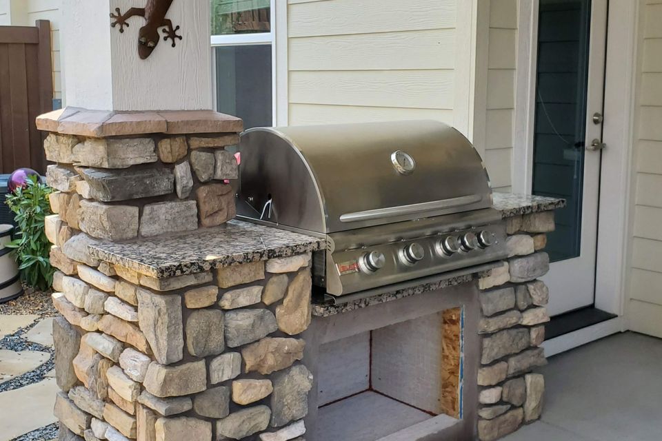 Paul Aubrey Enterprises Home Renovation Experts Outdoor Grill construction and installation Boise ID