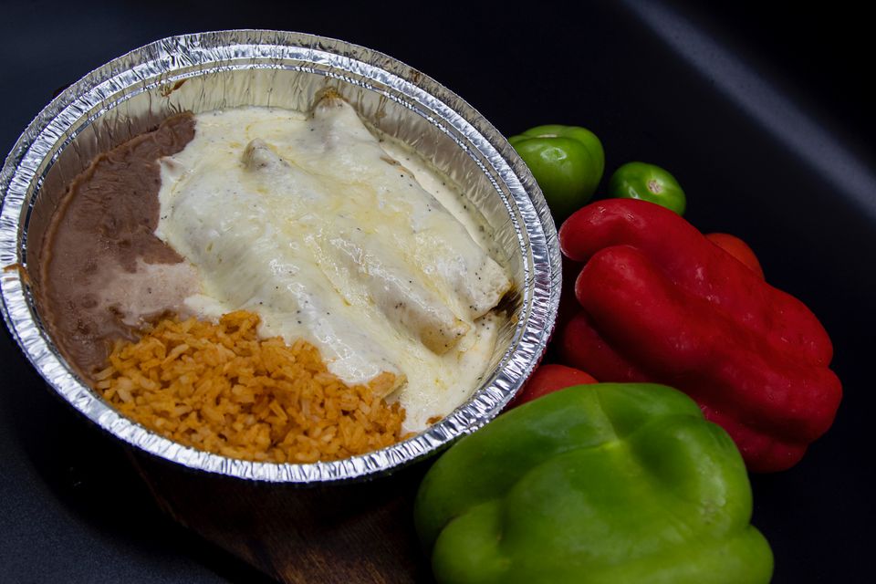 Enchiladas blancas 