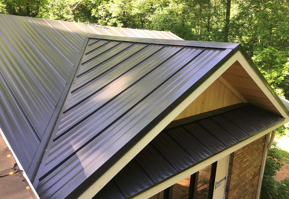 Standing seam metal roof raleigh roofing services