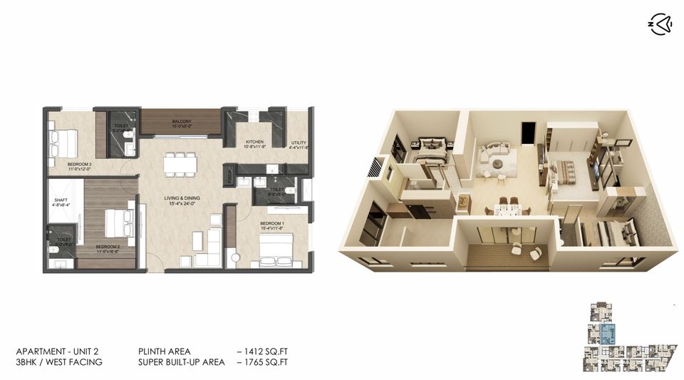 Apartment   unit 2