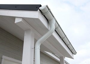 Installed gutters