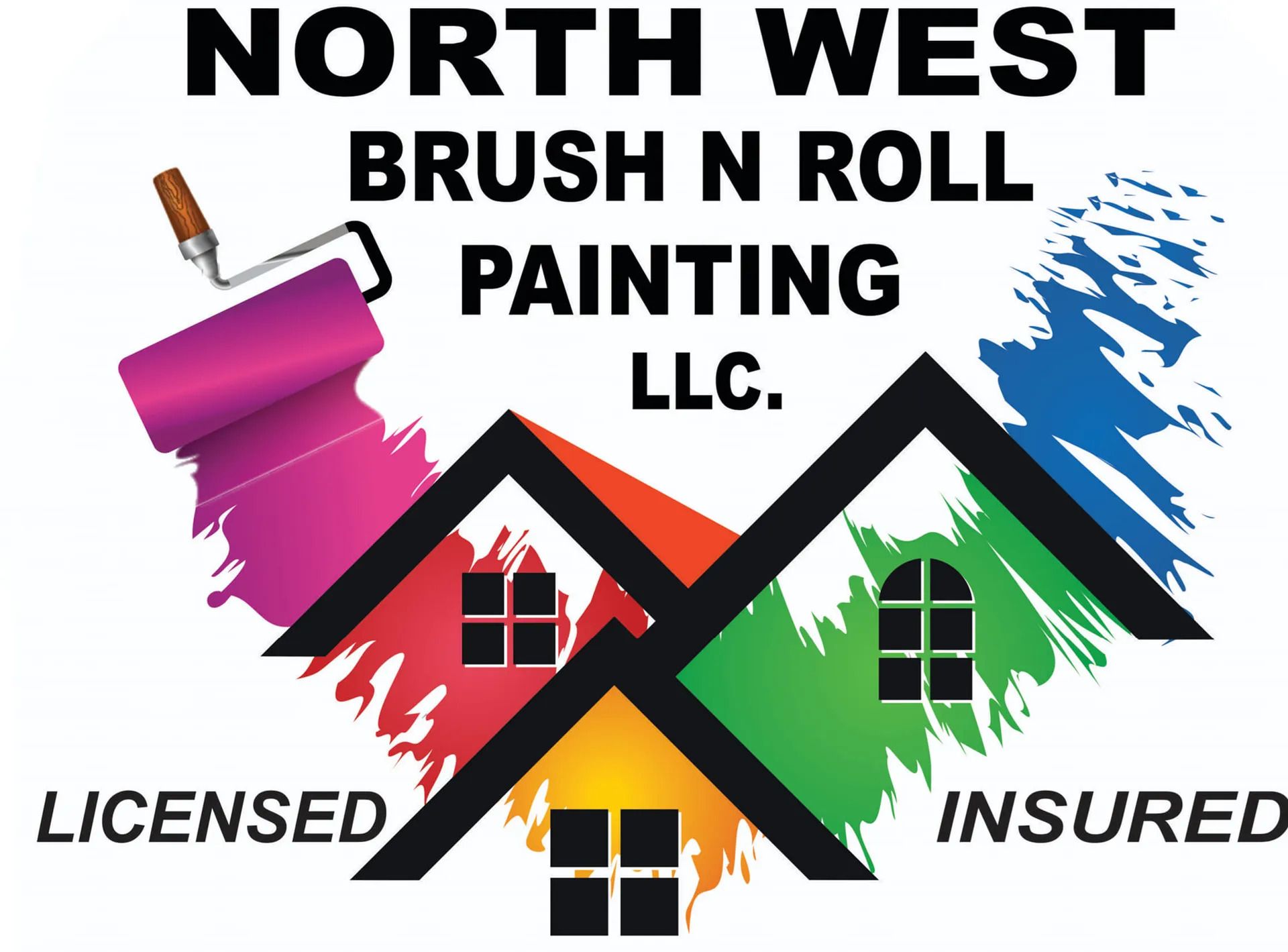 Northwest Brush N Roll Painting