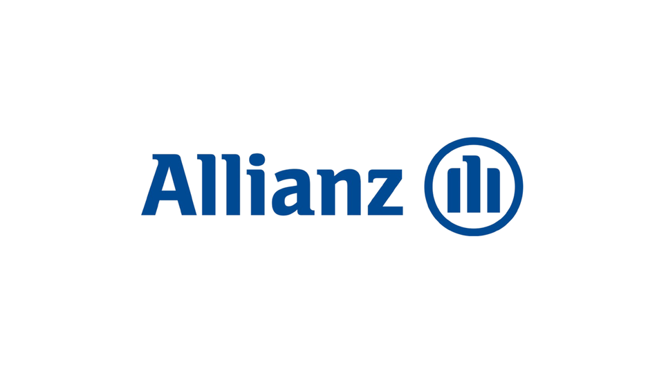 Allianz logo (full white board)