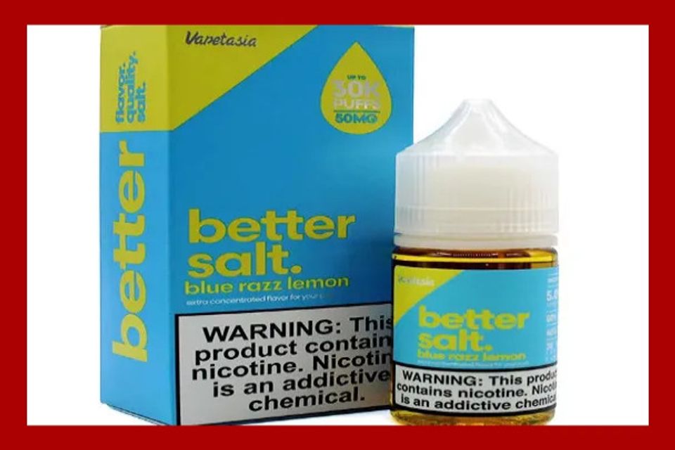 Vapetasia - Better Salt Blue Razz Lemon E-Liquid