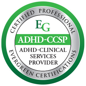 Evergreen adhd badge