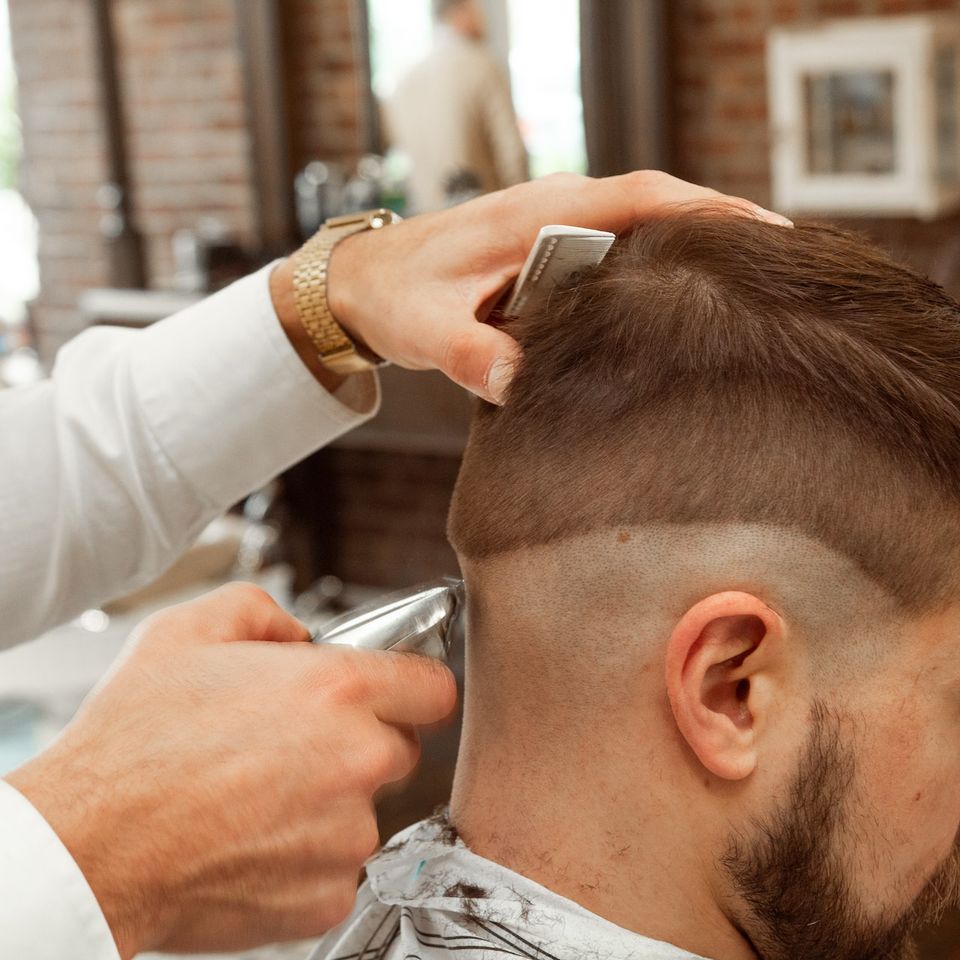 Barbershop buzz cuts