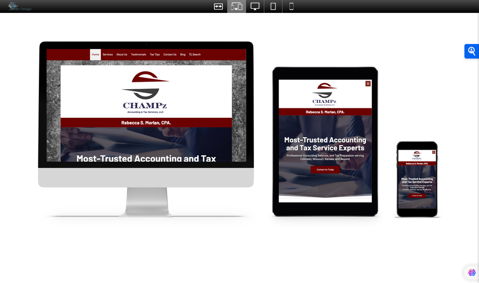 Champz accounting website