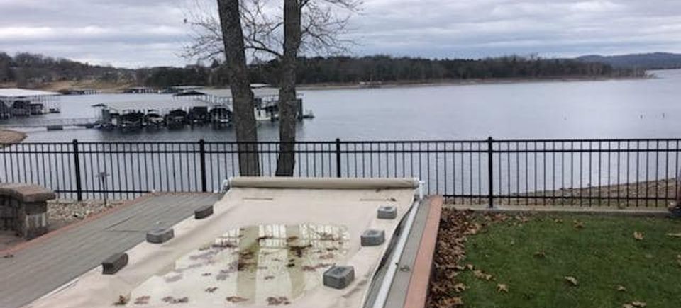 Lake house fence 2