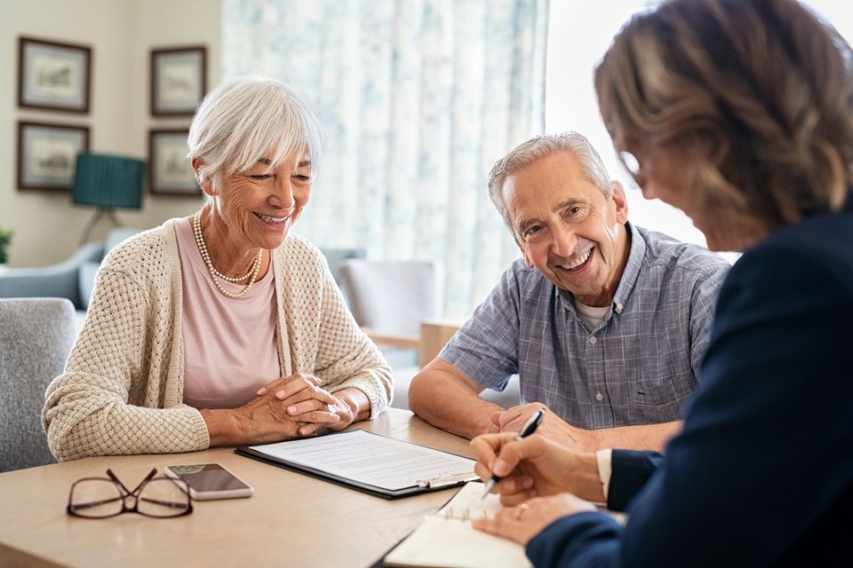 Bigstock senior couple planning their i 421235969