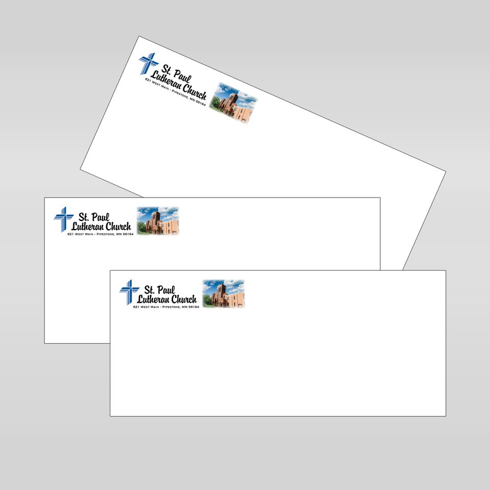 St. paul lutheran envelope