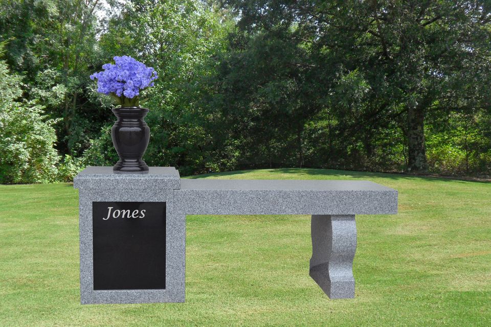cremation bench memorial
