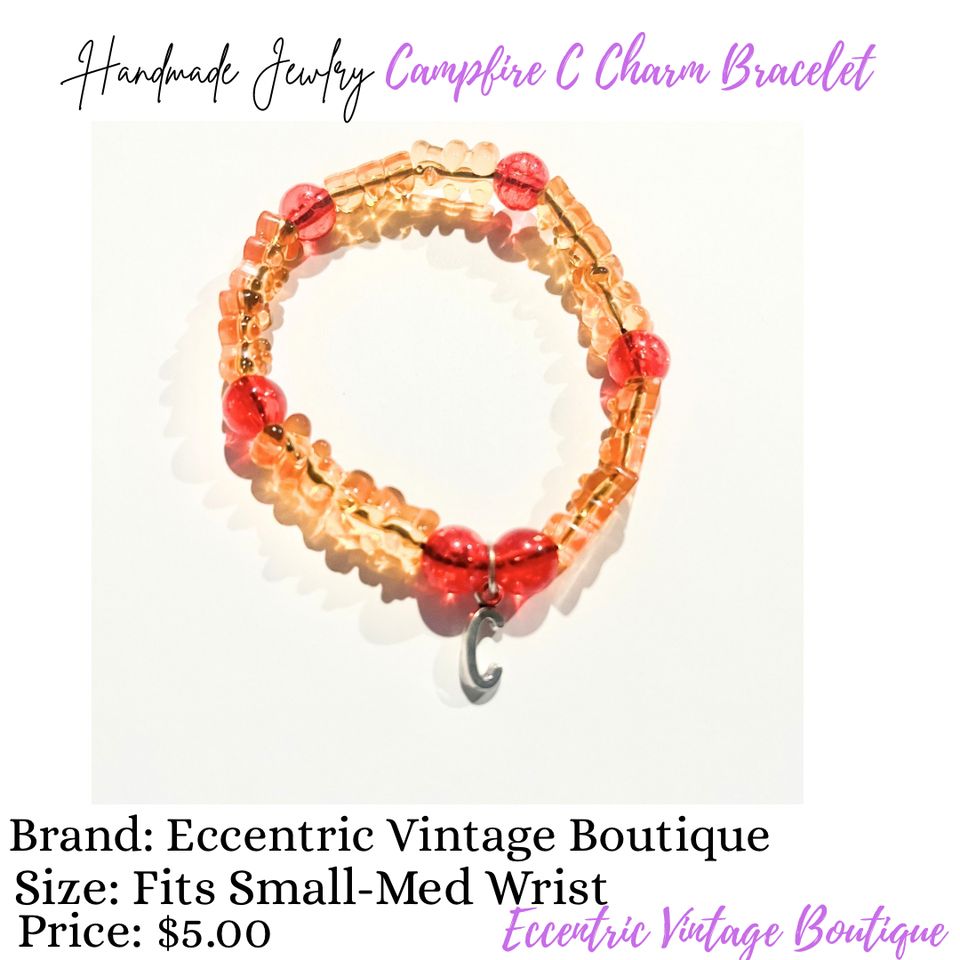 Campfire c charm bracelet