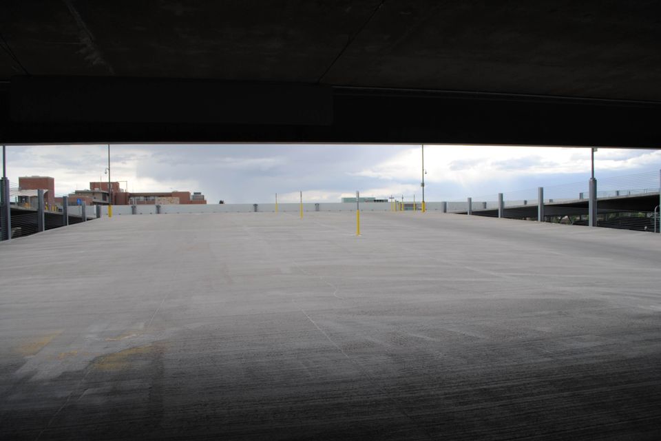 Parking garage canaan hair cut pics 019