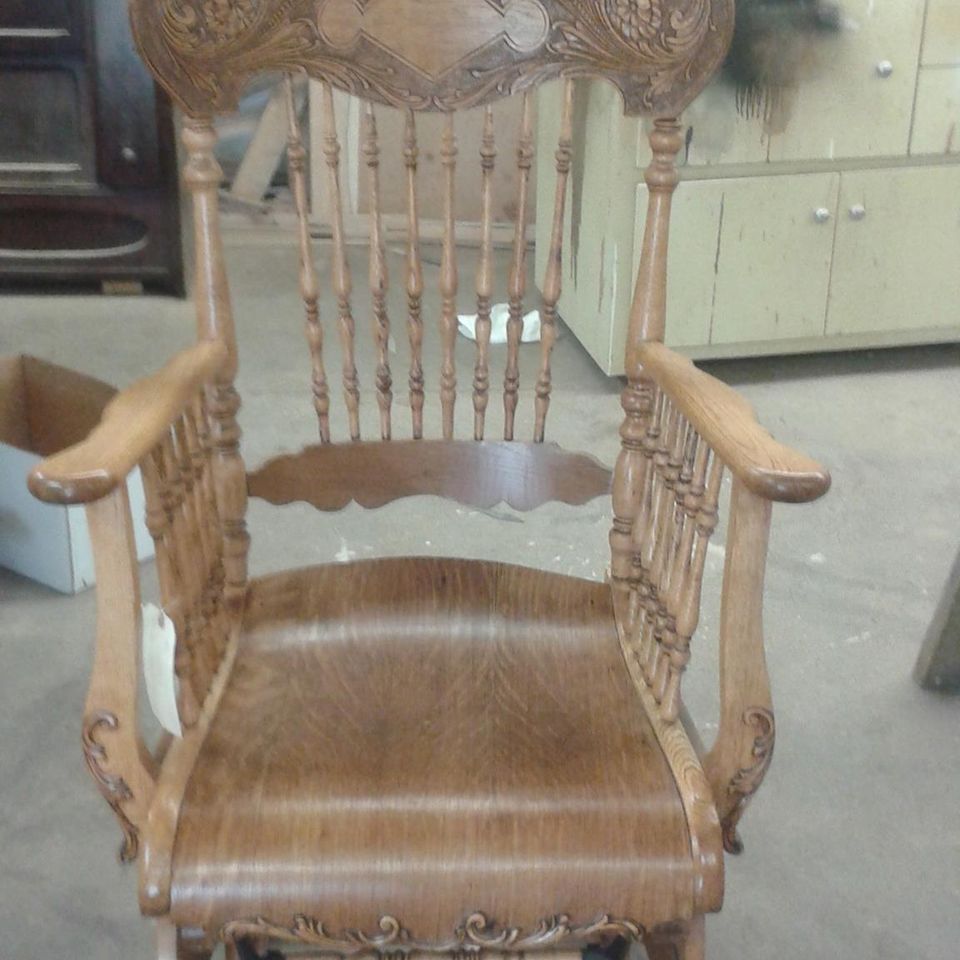 After picture of rocking chair