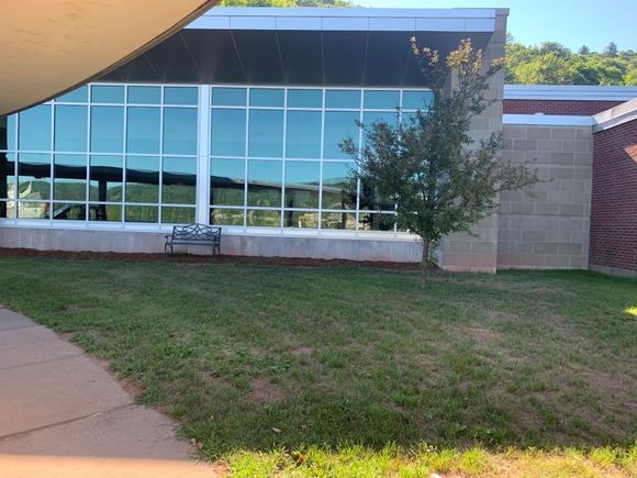 Delaware academy cafeteria exterior