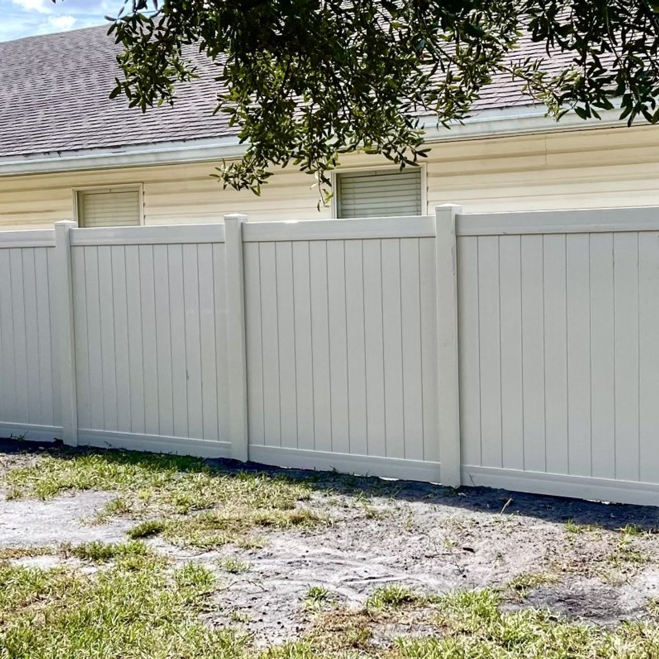 Space coast fence nice privacy