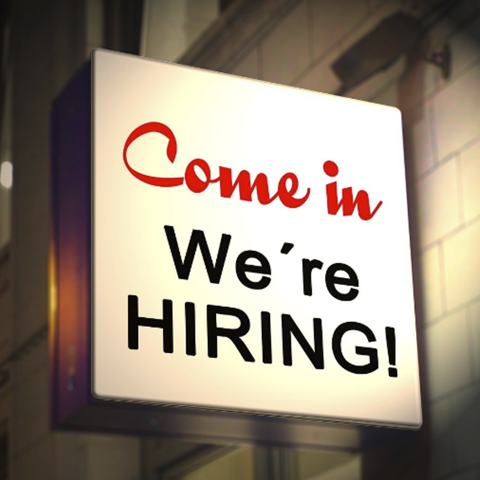 We are hiring