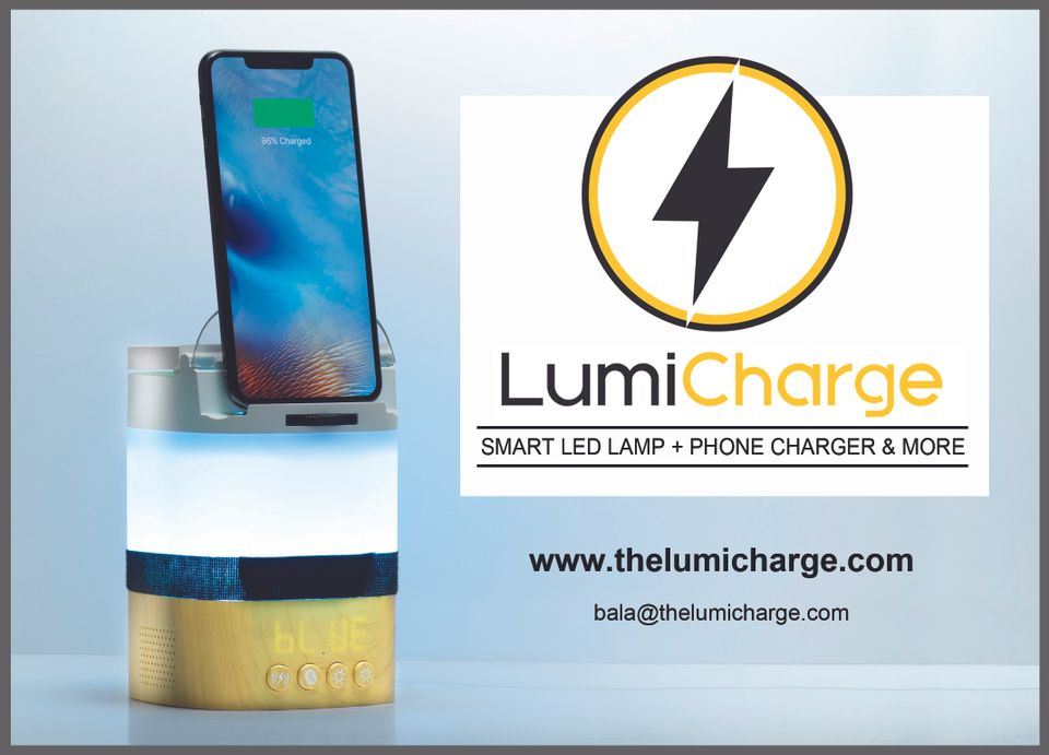 Lumicharge 5x7 postcard