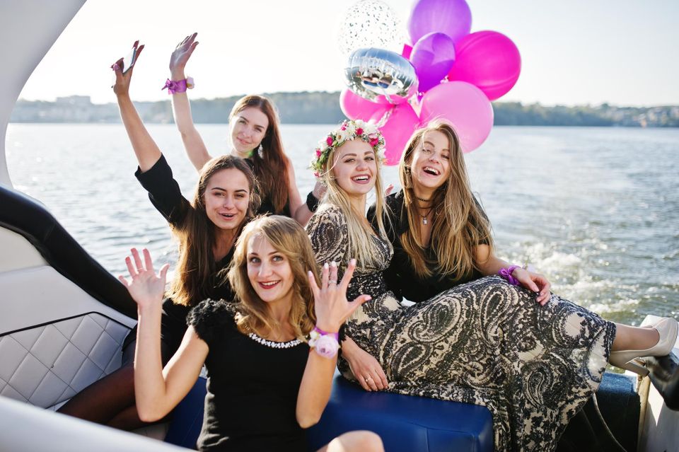 Bachelor and bachelorette Friends Yacht Excursions