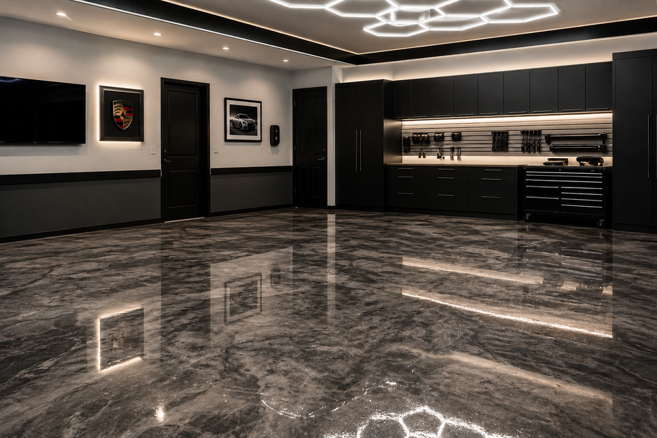 Sleek luxury garage (2)