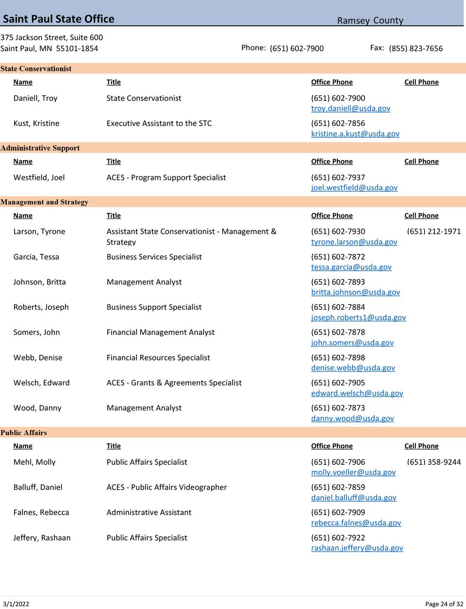 Mn directory by office 24