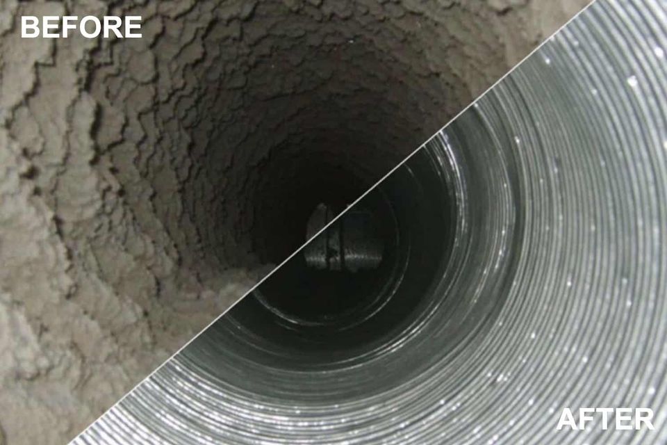 Dryer vent cleaning