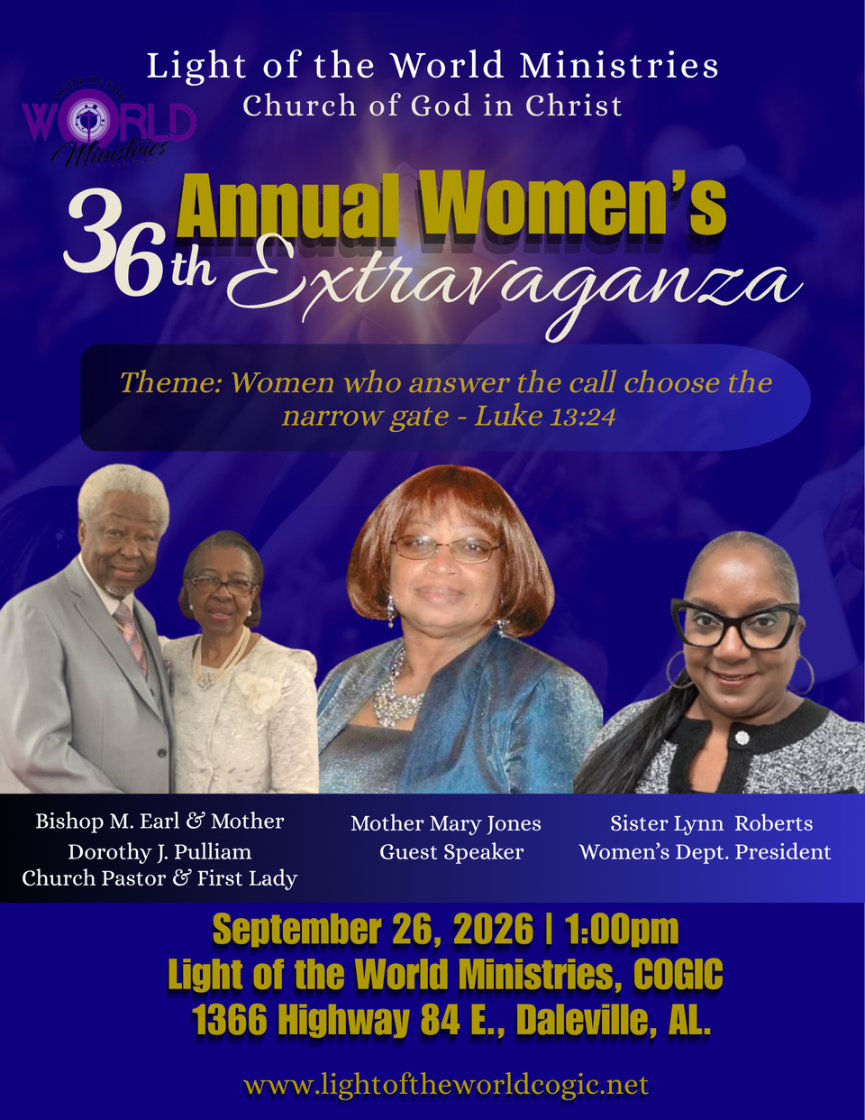 Evangelistic night of fire 