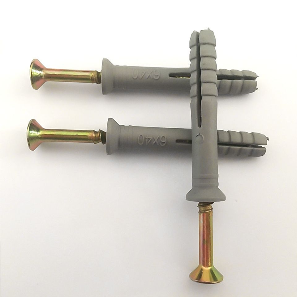 Plastic hammer drive with screws