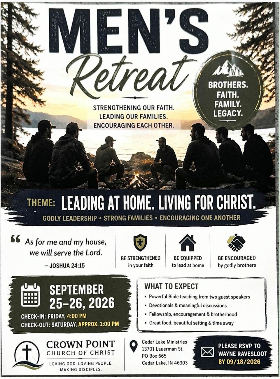 Mens retreat