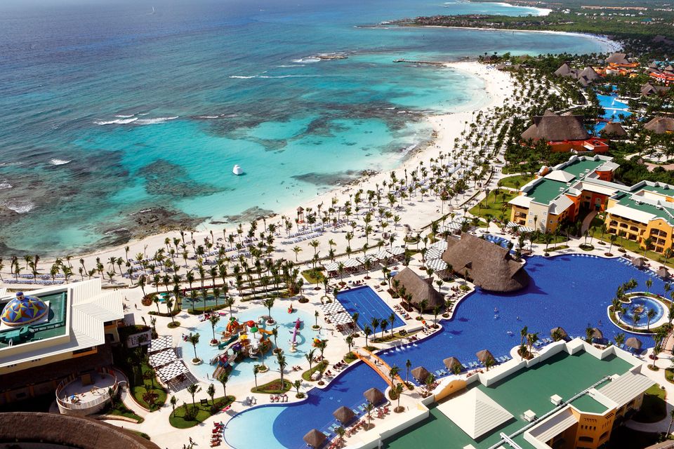 Barcelo maya ariel view 2