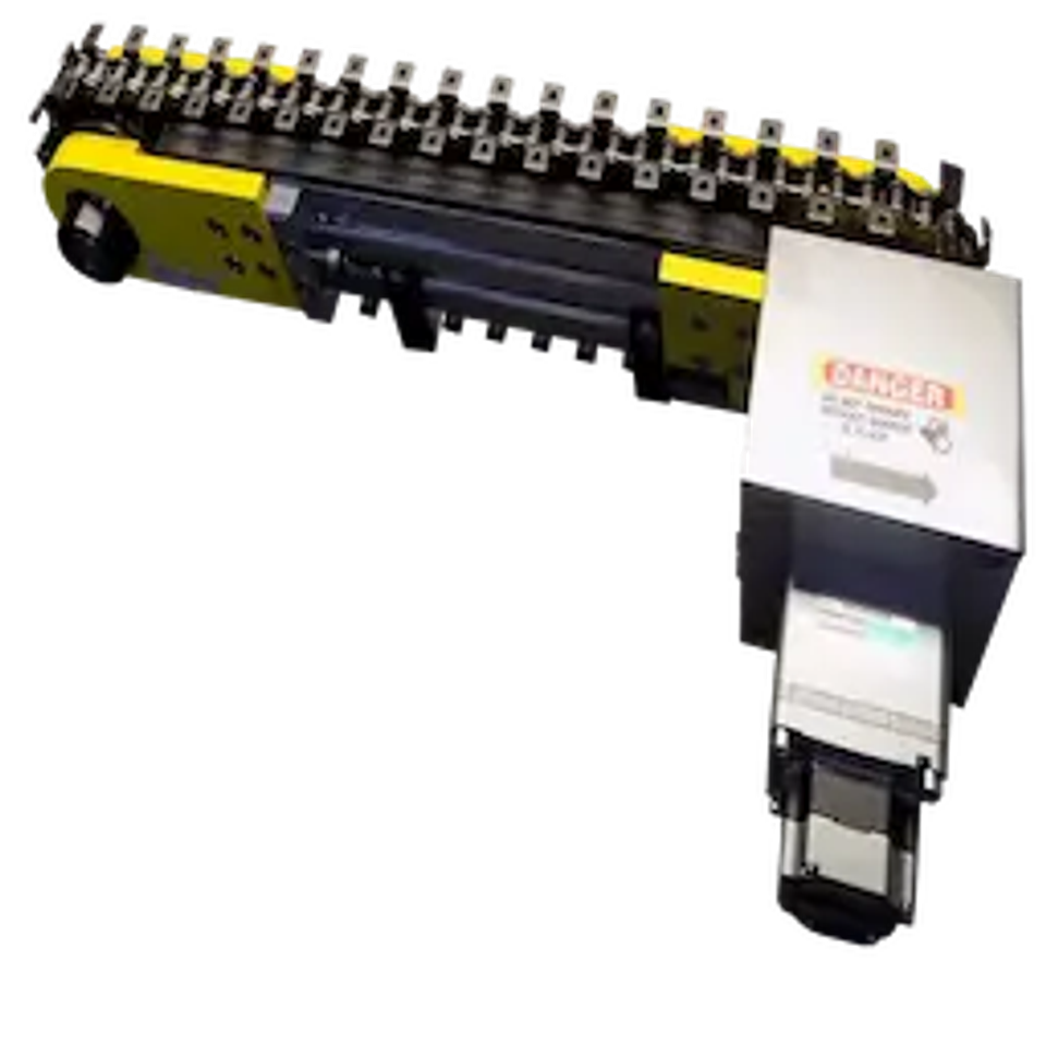 Roller chain conveyors