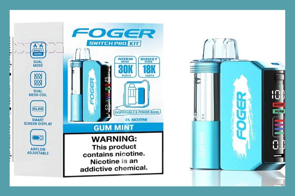 Foger Gum Mint Disposable Vape