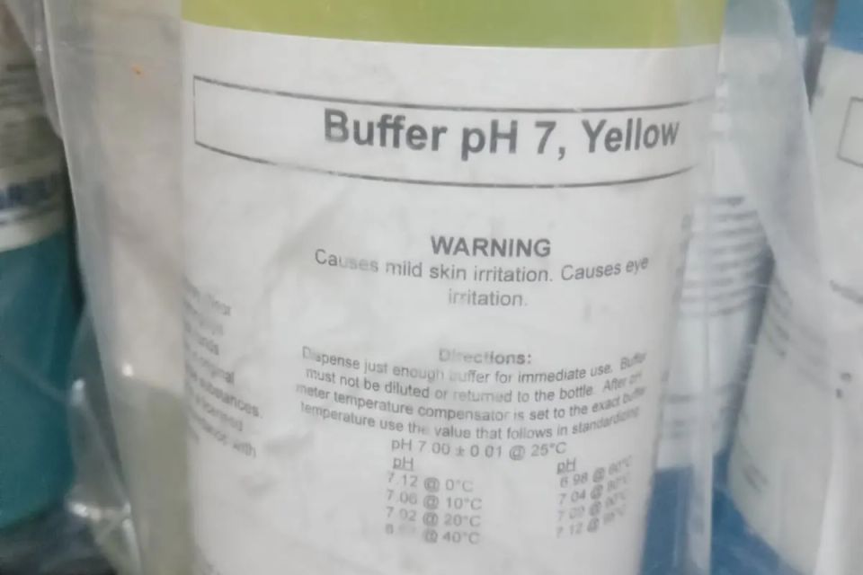 Buffer ph 7 yellow original
