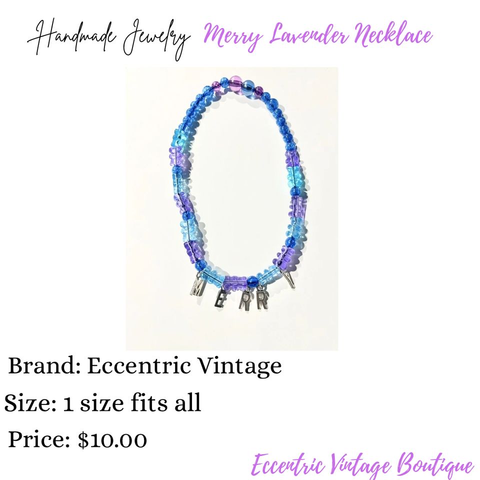 Merry lavender necklace