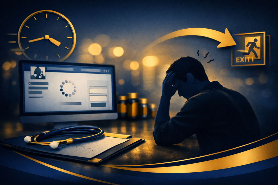 Why patients leave medical websites without booking