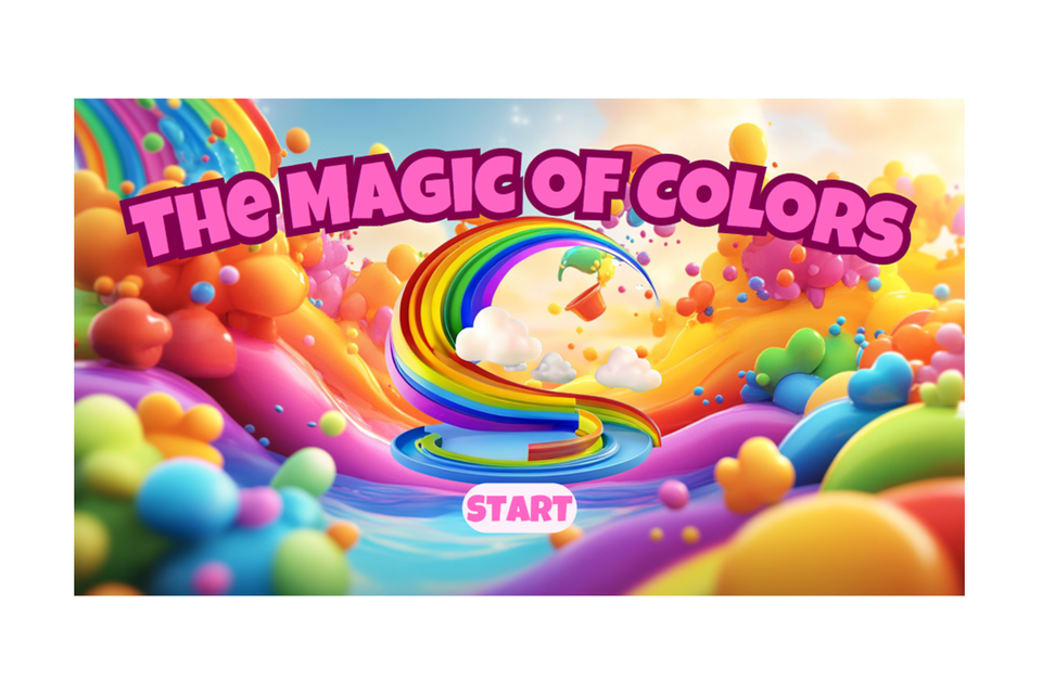 The magic of color   kids interactive quiz game