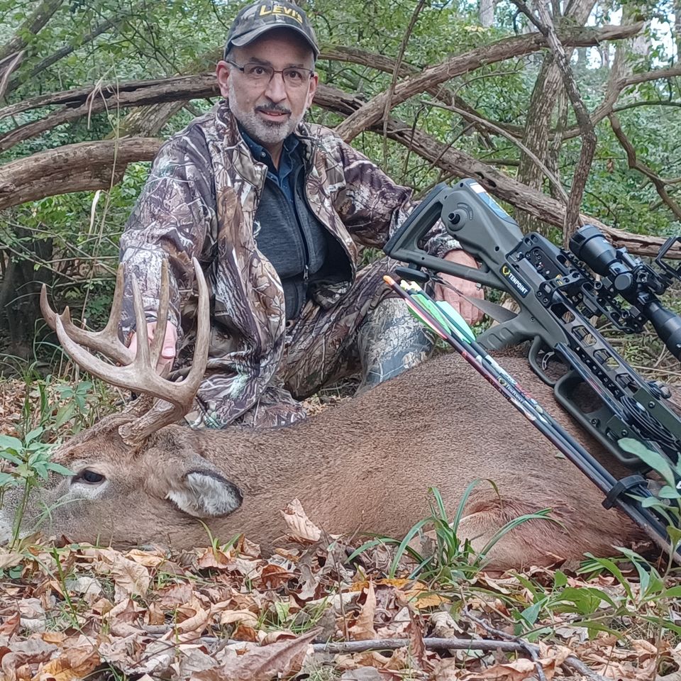 Roger Martin of Denver, PA shot this white tall in Berks County, PA. 