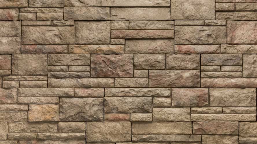 Surface prepared for the installation of Versetta Stone on an exterior wall.